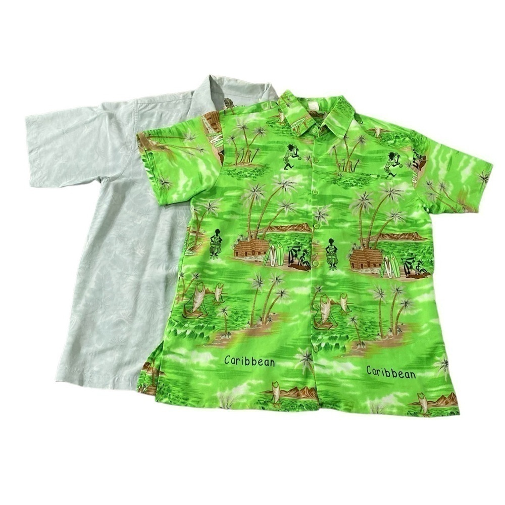 Men Short Sleeve Button Down Shirt Bundle
